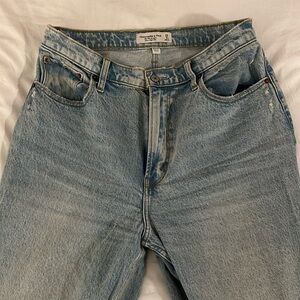 Curve Love Abercrombie Straight Leg Jeans
